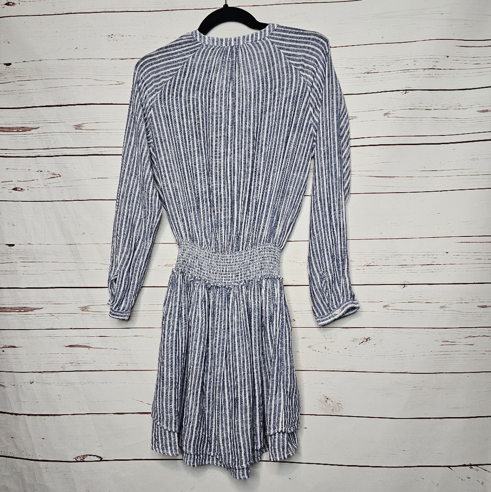 Rails Jasmine Striped Linen Blend Mini Dress - image 2